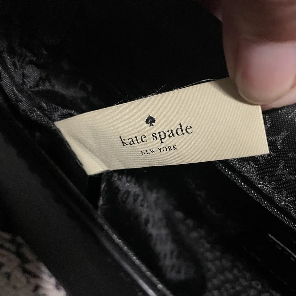 Kate Spade Black Alek Crossbody Charlotte Street‎ Tilden Place Leather satchel